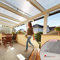 Acrylshop24 Terrassendach Terrassenüberdachung Carport Komplettset Polycarbonat 16mm X-Struktur Stegplatten farblos 16mm Stegplatten Tiefe:4000mm|Breite:7130mm - Mehrere Maße verfügbar