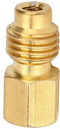 Akozon Adaptateur 1 / 4SAE Femelle Au Connecteur Adaptateur MâLe 1 / 2ACME pour Climatiseur De Voiture R134A