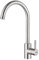 GRIFEMA Irismart, Niederdruck Küche Wasserhahn, Schwenkbereich 360°, Spültischarmatur mit Brausefunktion, Edelstahl [Exklusiv bei Amazon]