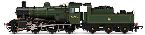Hornby R3982 Standard 2MT (Late BR) Lined Green 78006 (WR) 86C Dampflokomotive