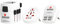 SKROSS | 1.302522 | PRO + USB (4xA) | Universeller Reiseadapter - Zusätzliche 4 USB-Ladebuchsen - Spannung und Leistung 100V - 700W / 250V - 1750W. Anti-Stromschlagschutz