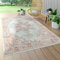 Paco Home Outdoor Teppich Wetterfest Wohnzimmer Balkon Küche Schlafzimmer Marokkanisch Muster Ornamente Mandala Türkis Blau, Grösse:240x330 cm