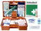 Erste-Hilfe-Koffer M4+ GASTRO für Betriebe nach aktueller DIN/EN 13157 inkl. Augenspülung + Brandgel + detektierbare Pflaster + Hydrogelverbände + Sprühpflaster + Hygiene-Ausstattung