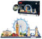 3D Puzzle - London Led: 3D Puzzle for Kids 8 Years Up, Adult Model Kits for Men, 3D Jigsaw Puzzles for Adults, 3-d Puzzles, 186 Pieces, 4 Monuments, 3D Puzzles for Adults