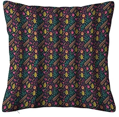 Pillowcases 18X18 Throw Pillow Covers for Home Decor,Retro Vintage Stars Pattern of Boomerangs,Pillows for Living Room sofa Cushion Case Gifts for Home Decor