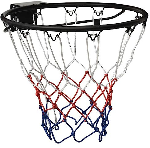 Basketballring Schwarz 45 cm Stahl