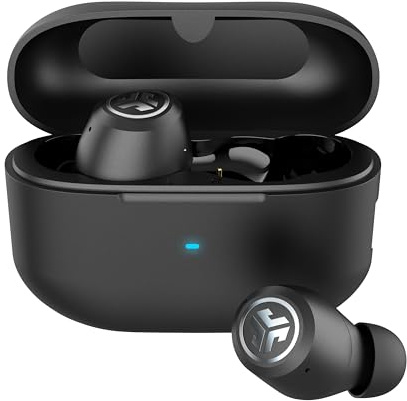JLab JBuds ANC 3 In Ear Kopfhörer Bluetooth - Smart ANC kabellos | Smart Active Noise Cancelling, 42+ Std. Spielzeit, True Wireless Earbuds, IP55 schweißresistent, EQ3 Sound & USB-Ladecase