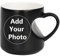 SCOOVY Tazza Personalizzata con Foto Tazza da caffè Personalizzata Tazza Magica Termica Personalizzata Regalo Fai da Te per Mamma, papà, Fratello, Sorella e Amico Black,350ml