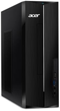 acer Aspire XC-1760 PC [Intel i5-12400, 8GB RAM, 256GB SSD, 1TB HDD, Windows 11 Home]