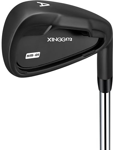 XM-01 Individual Golf Irons or Golf Irons Set - Premium Men Golf Club Iron with Steel Shaft for Right Hand Golfers Stiff Flex (#AW Iron Single, Right)