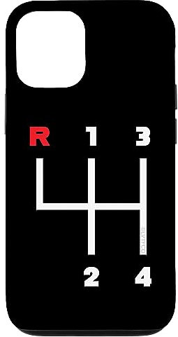 iPhone 12/12 Pro Manual Transmission Gear Shifter Pattern (4 Speed) Case