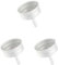 3 set of Moka Pot Replacement Funnel Aluminium Funnel Filter for Moka Pot 9 Cup