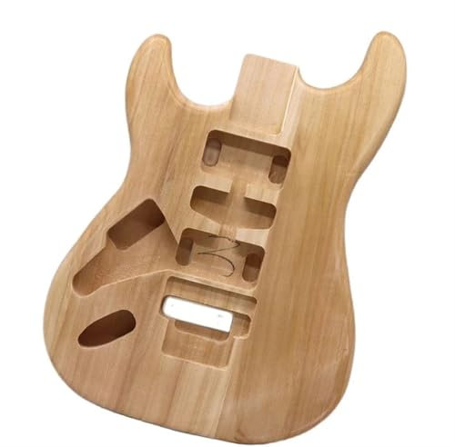 gitarrenkorpus Doppel Rocker Gitarre Linkshänder Körper Elektrische Gitarre Modifikation DIY Instrument Zubehör Körper Pappel Körper Rückhand