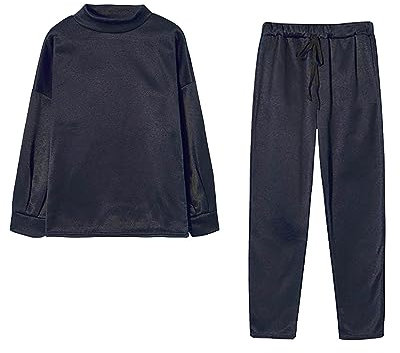 Completi Sportivi Donna Taglie Forti Morbida Felpa Con Cappuccio E Pantaloni Jogging Tuta Due Pezzi Elegante Set Coordinati Moda Cotone Tute Da Ginnastica Completi Casa Invernale Tuta Corsa Comode
