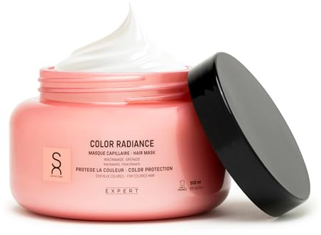 Sacha Care Expert Color Radiance Haarmaske – Mit Granatapfel und Niacinamid für coloriertes Haar – Erhält Glanz und Gesundheit 500 ml