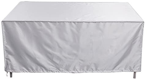 Generisch Abdeckung für Gartenmöbel, 420D Oxford, wasserdichte Plane für Gartengarnitur, wetterfester Schutz für Loungesessel, Winterfest, Tischschutz, 45 x 40 x 25 cm