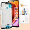 Arbilato Screen Replacement for Samsung Galaxy A15 4G/5G A155F A156B LCD Display Touch Screen Digitizer Assembly with Repair Tools (6.5 inches,Black with Frame)