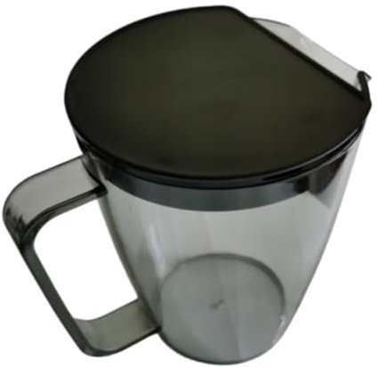 FHAJKTJB Juicer Cup, Compatible For Philips HR1863 HR1855 HR1864 HR1832 HR1833 HR1836 HR1837 Replacement Cup (with Lid)
