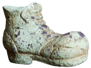 Maceta de cemento vintage grande para interiores, estilo retro, macetas de arcilla para plantas, decoración única del hogar, maceta de interior