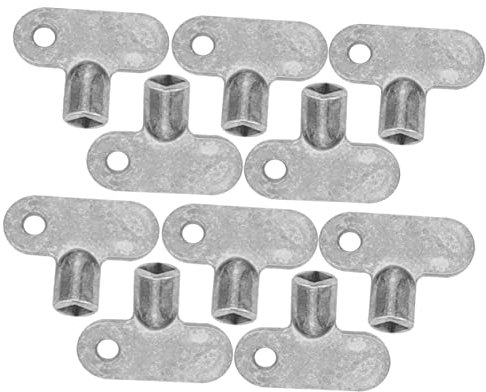 DIYEAH 10stücke Heizkörperschlüssel Zum Entlüften Aus Quadratischem Steckschlüssel Für Heizkörperventile Sanitär-entlüftungsschlüssel Zum Entlüften Von Heizkörpern Und
