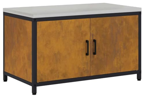 vidaXL Wardrobe - Modern and flexible for your garden or home, this rectangular cabinet meets all your storage needs.