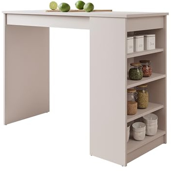 Mirjan24 Tisch für Esszimmer Zotino, Stylischer Rechteckiger Küchentisch, Esszimmertisch, Rechteckiger Esstisch (Cashmere)