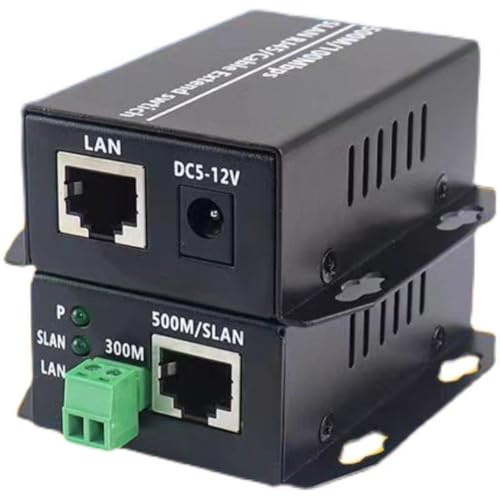 Tumintu Ethernet über Twisted Pair-Konverter - Ethernet Extender über Twisted Line Telefonkabel, RJ45 LAN Netzwerk-Booster