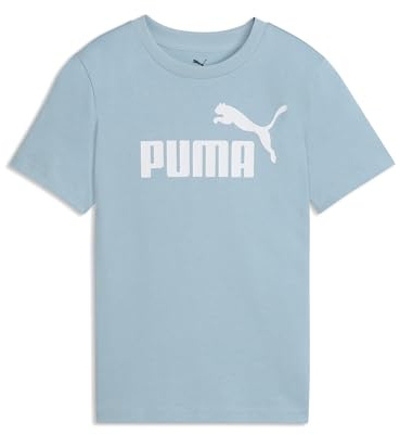 PUMA Mädchen ESS No. 1 Logo T-Shirt 140, Seafoam Blue