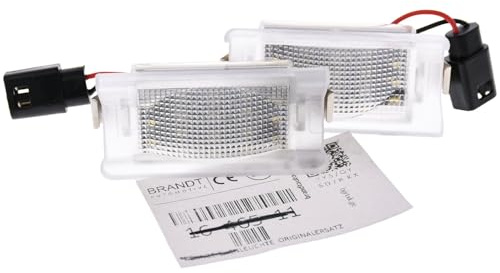 BRANDT AUTOMOTIVE Kennzeichenleuchten LED kompatibel mit Bmw 5er E34 Touring 1988-1996 M5 / Alpina Kennzeichenbeleuchtung