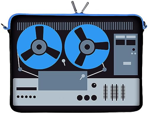 Digittrade LS131-17 DeeJay Notebook Sleeve Laptop neopren case custodia portatile borsa involucro protettivo 43,9cm (17,3 pollice) grigio