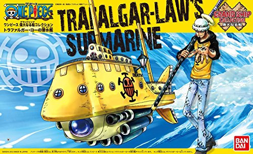Bandai Hobby 175298 Bandai 5057422 02 Trafalgar Law S Submarine One Piece Gsc Model Ship Kit Plastikmodellbausatz, Mehrfarbig
