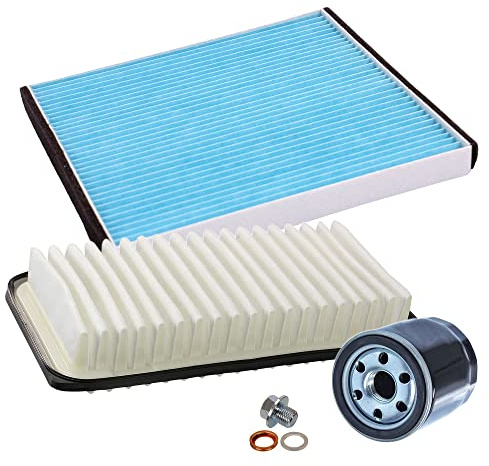 Inspektionspaket SET A 1x Ölfilter 1x Luftfilter 1x Innenraumfilter 1x Ölablass-Schraube 1x Dichtring für Ölablass-Schraube