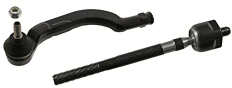 febi bilstein 37623 Spurstange mit Endstück, 1 Stück | Kompatibel mit: RENAULT LAGUNA II, LAGUNA II Grandtour