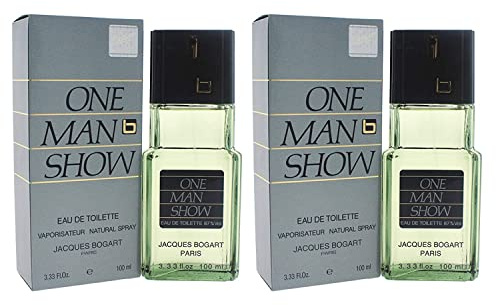 One Man Show By Jacques Bogart For Men. Eau De Toilette Spray 3.3 Ounces (Pack of 2)