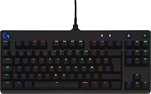 Logitech Pro X Clavier Azerty GX Red Linear, 19 touches, USB
