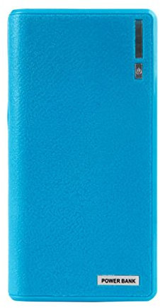 BUIDI Dual USB Power Bank 6x 18650 External Backup Battery Charger Box Case For Phone power Nesting Blue