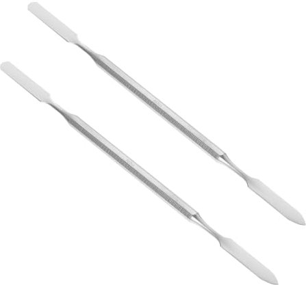 iplusmile Lab Spatula, 2pcs Stainless Steel Lab Spatula Double Ended Dental Spatulas Dental Instruments Dental Wax Sculpting Crafts for Dentist Tool Supplies