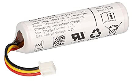 Lithium-Ionen Akkupack 3,6V 3,35Ah 12Wh 1S1P mit Kabel und Stecker