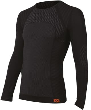 ISI Work Maglia da Lavoro Uomo - Intimo Termico Traspirante Senza Cuciture | Maglietta Uomo Elastica e Aderente - Tecnologia KW48 - Azione Antiodore - Massimo Comfort - Ideale per Lavoro e Sport