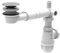 Valentin - Bonde et vidage pour Vasque Extra-Plate, Hauteur 34 mm - VALVI62480000000