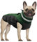 CITÉTOILE Hundemantel Winter,Hundemantel Grosse Hunde,Hundejacke mit Geschirr, Wasserdicht Wintermantel Hund mit Fleece Gefütterte,Warme Hundeweste mit Reflektierend für Kaltes Wetter