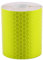 Agatige 5cm x 3m Ruban D'avertissement Réfléchissant, Ruban réfléchissant Autocollant Auto-adhésif Haute visibilité pour véhicules Voitures Remorques Vélos Casques (Jaune)