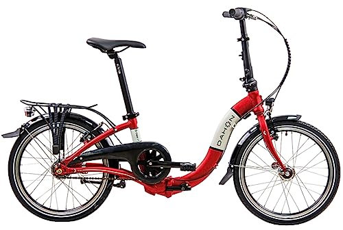 Dahon Unisex Fahrrad Ciao i7U Faltrad, 7 Gang, 20, rot, 1120