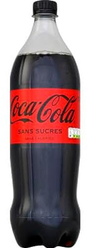 Coca Cola 1,25l coca cola sans sucre pet - La bouteille de 1,25L