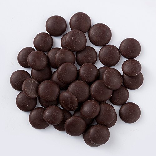 Bakers Street | Finest Belgian | Dark Chocolate 2X1Kg (2Kg) | Callets Recipe 811 with Butter Oil | 54.5% Cocoa | Baking & Dessrets | Makeing Cake, Muffin and all of bakings