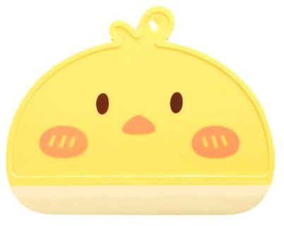 Raspador de cocina, herramienta de raspador de alimentos, lindo cortador de maa de dibujos animados en forma de Kawaii con escala, raspador de banco colgante de acero inoxidable efectivo para pastele