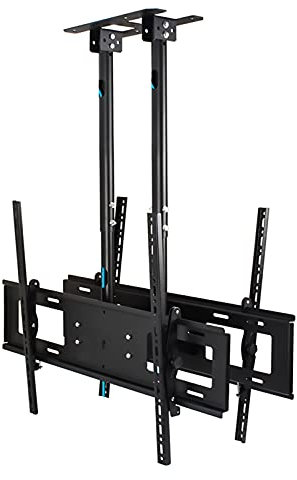 TV Stand tv wall mount Ceiling TV Bracket Mount, Dual Screen TV Bracket, Fits 60-100 Inch LED Screen Display, With Loading 132 Lbs