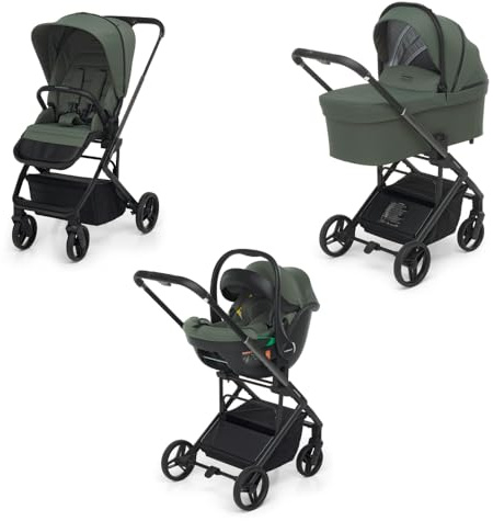 Foppapedretti Tictoc sistema combinato i-Size, Olive