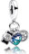 Rimgoris 925 Sterling Silber Charm für Frauen Armbänder Halskette Reise Kamera Kompass baumeln Charm Geschenk