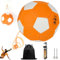 Hojalis Fußball Curve Ball, Curve Ball Fussball Größe 5, Eva Gummi Swerve Ball Fußball, Flexibler Fußball Kurvenball für Kinder, Kinderfussball für Outdoor Spiele Geschenk für Kinder